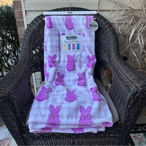 Peeps Plush Oversized Plush Throw Blanket 60” x 70”